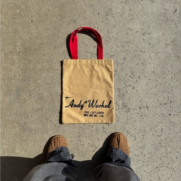 Andy Warhol Campbell's Tomato Soup Tote Bag NWOT - Picture 2 of 3